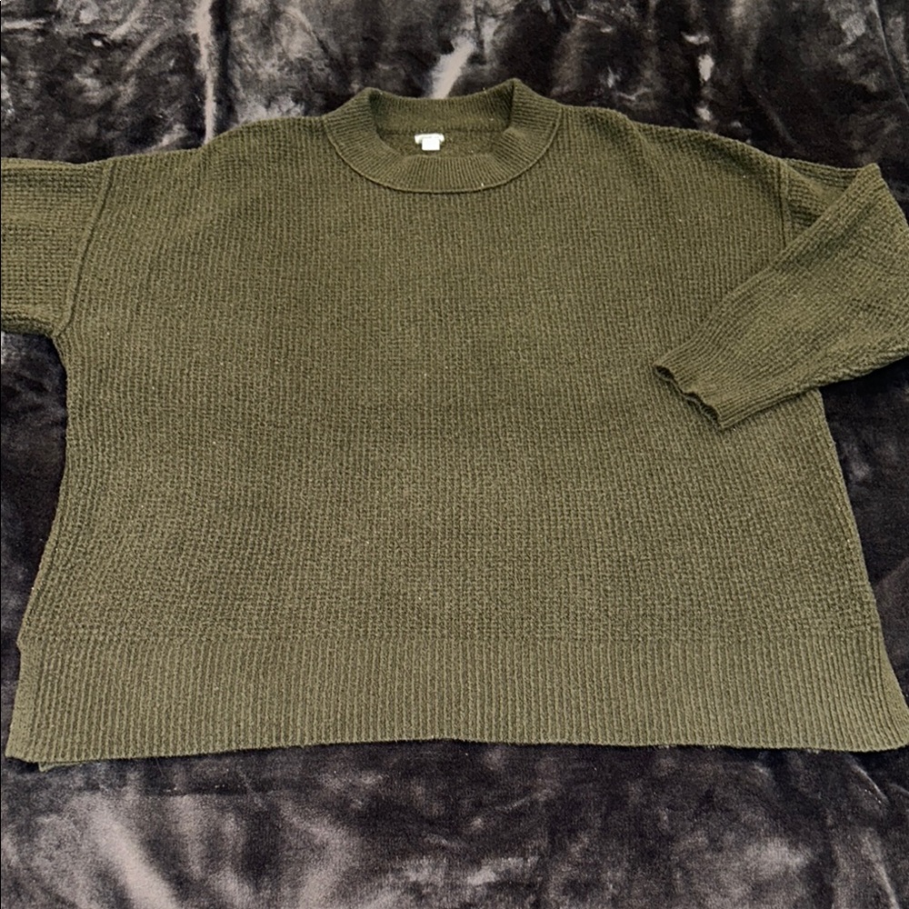 Olive Green Aerie Sweater